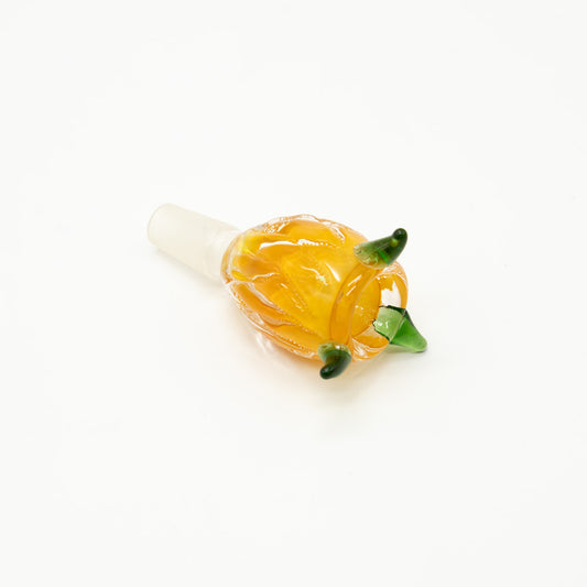 GLASS CONE - PINEAPPLE ORANGE The Bong Shop