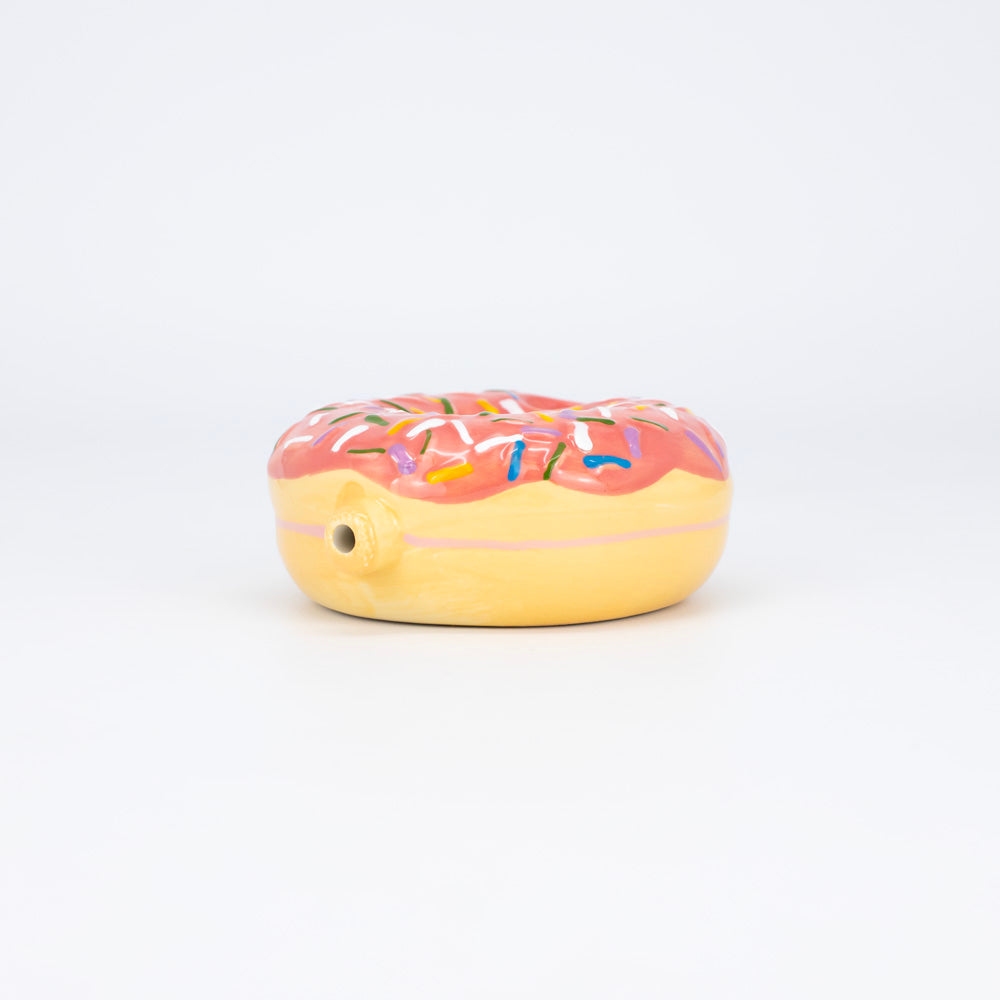 Donut Ceramic Dry Pipe The Bong Shop