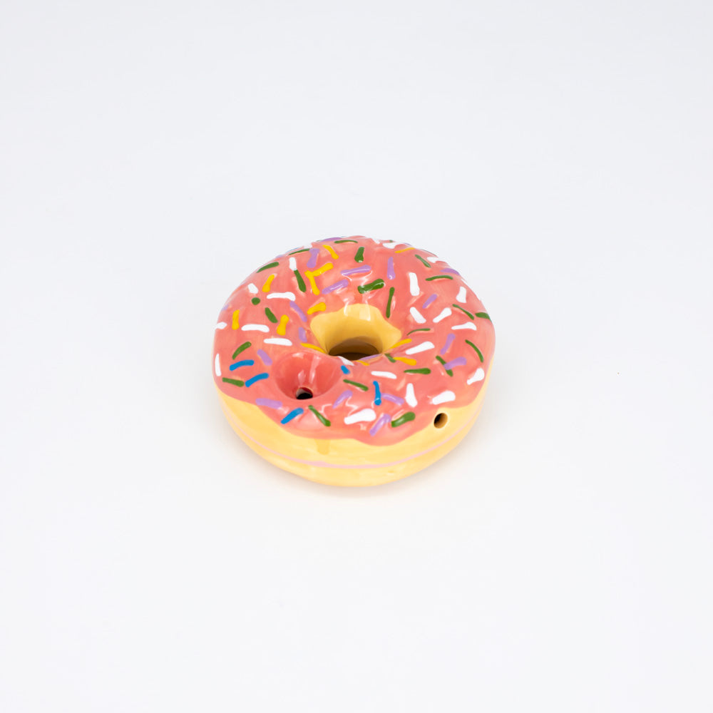 Donut Ceramic Dry Pipe The Bong Shop