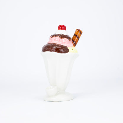 Ice Cream Ceramic Dry Pipe The Bong Shop