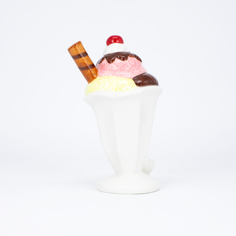 Ice Cream Ceramic Dry Pipe The Bong Shop