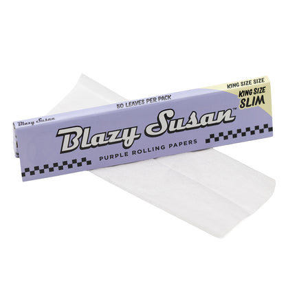 Blazy Susan King Size Purple Rolling Papers