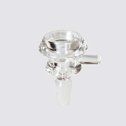 V Double Handle Glass Cone - 14mm The Bong Shop
