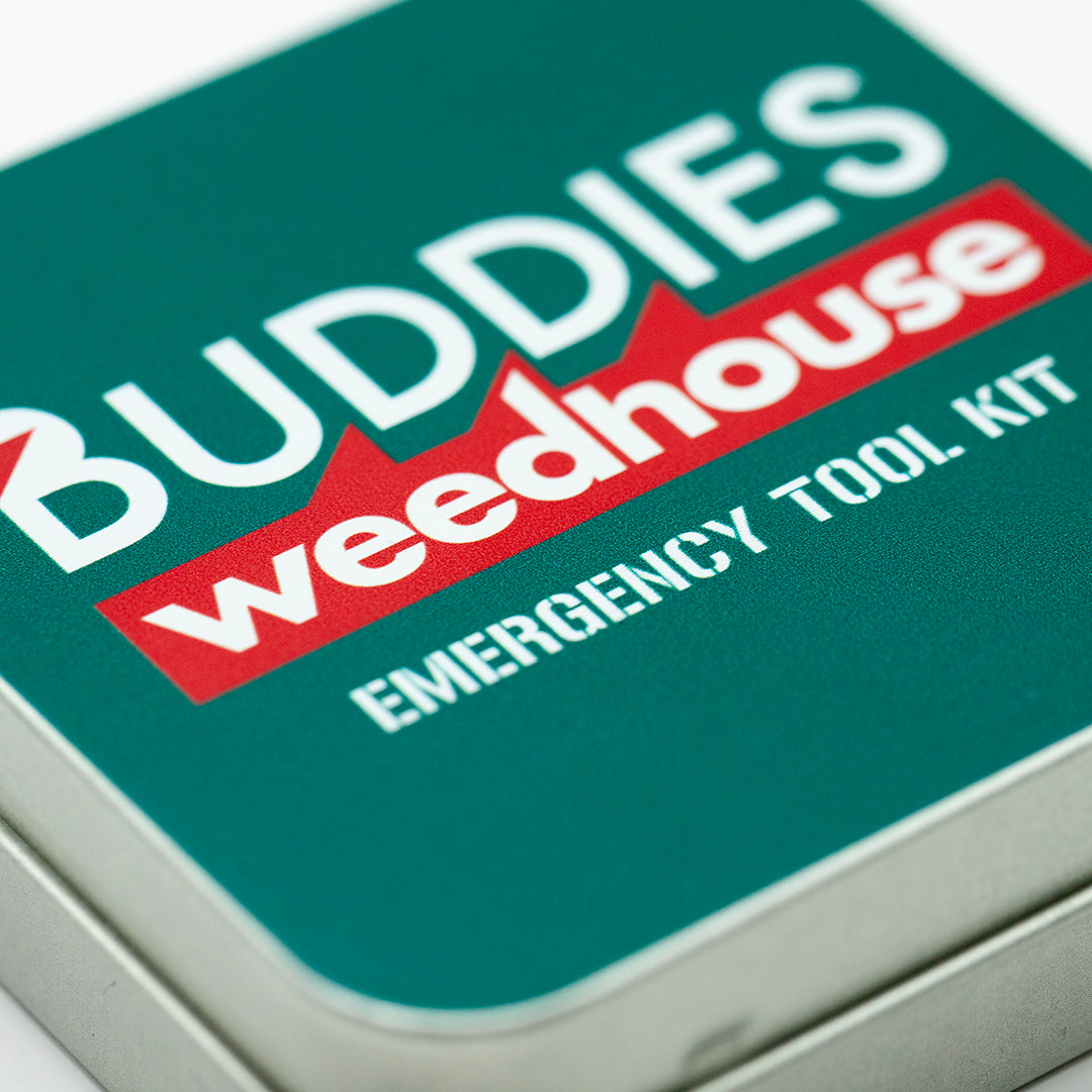 Buddies Weedhouse Metal Tin Planet X