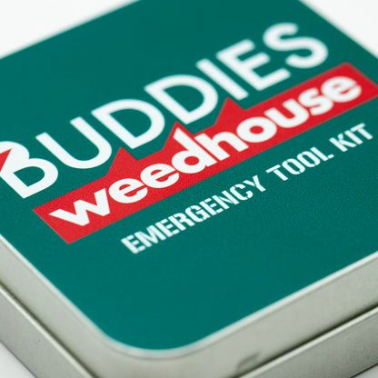 Buddies Weedhouse Metal Tin Planet X