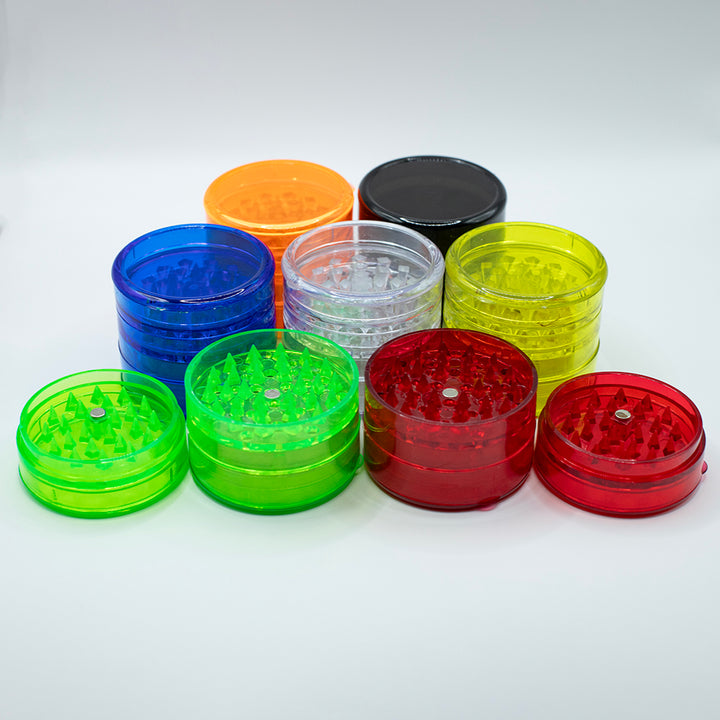 Copy of Grinder - Acrylic 65mm 5 Part Magnetic - ASSORTED COLOURS The Bong Shop