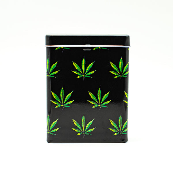 Midnight Leaves Stash Tin The Bong Shop