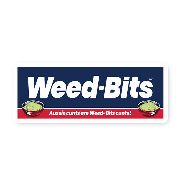 Weed Bits Sticker Off Ya Tree