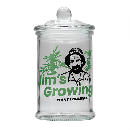 Bad Ass Jim's Growing 370ml Stash Jar The Bong Shop
