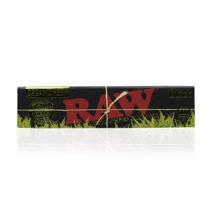 RAW Black Organic Hemp King Size Slim Papers