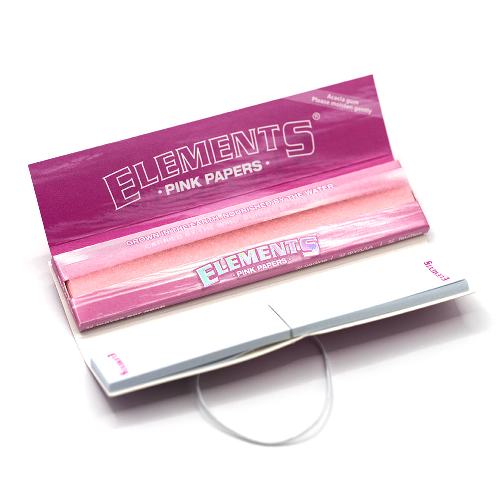 ELEMENTS - PINK PAPERS KING SIZE SLIM + TIPS