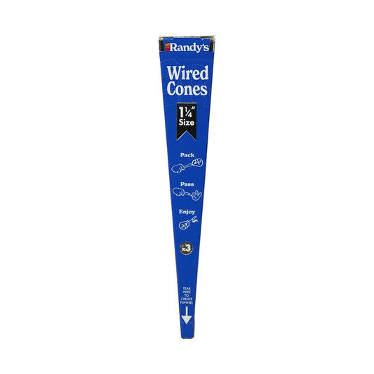 Randy's Wired Pre Rolled Cones 1 1/4" | 3 Pack