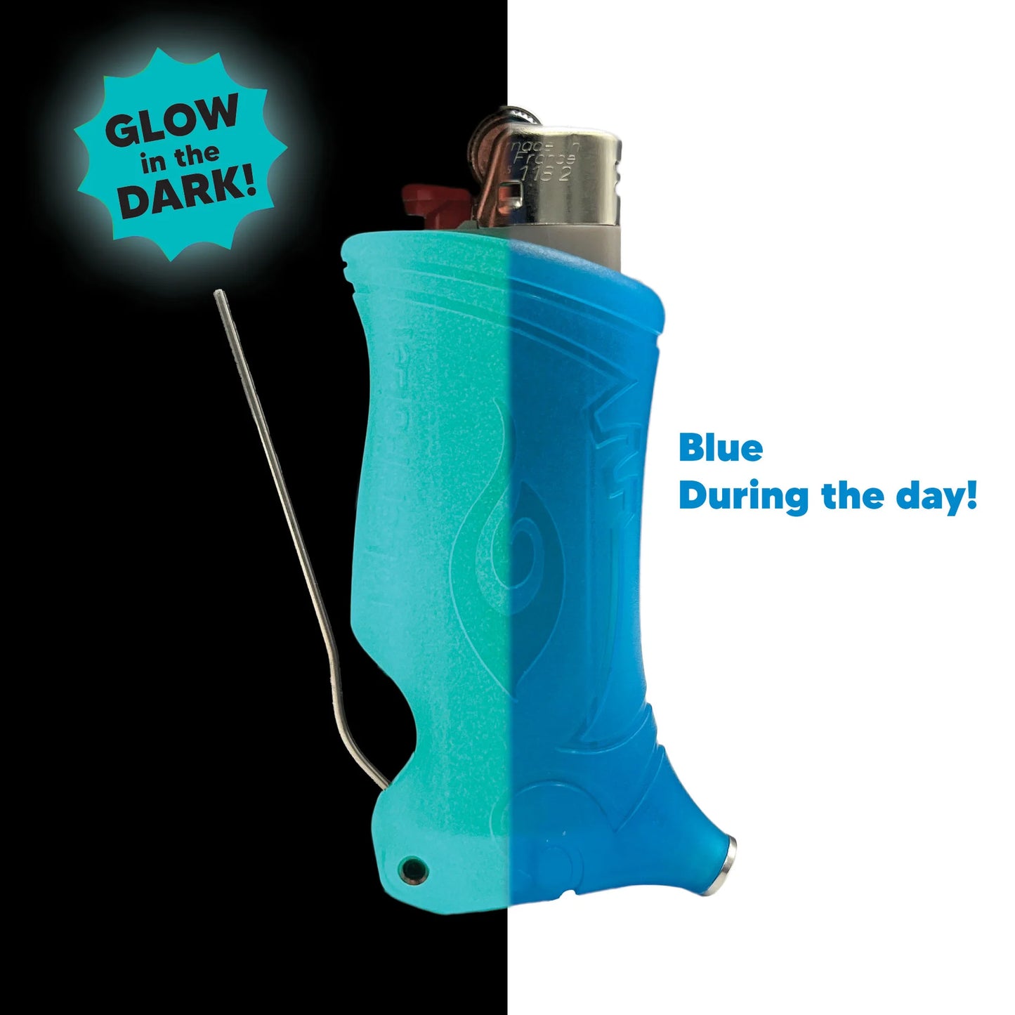 Toker Poker - Glow in the Dark Blue