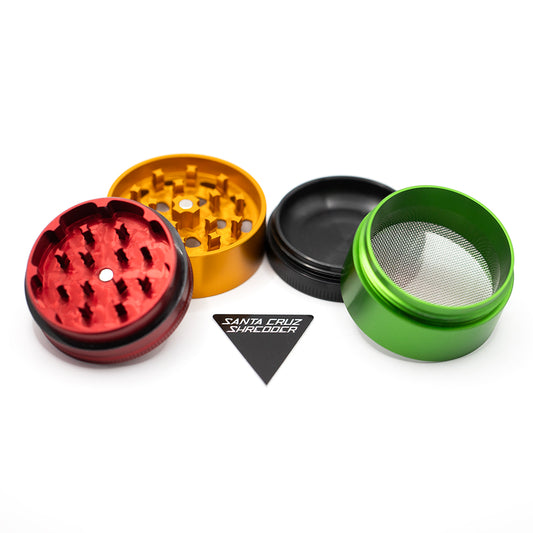 Santa Cruz Sharedder - 4 Part Grinder Rasta
