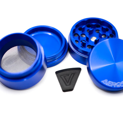 GRINDER -AEROSPACED -4 PART 49mm BLUE