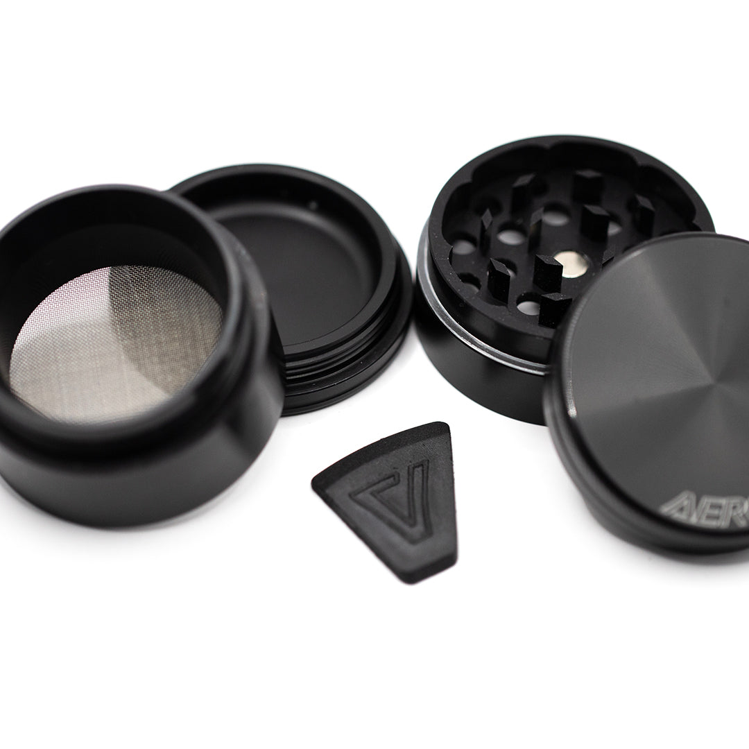 GRINDER -AEROSPACED - 4 PART 49mm BLACK