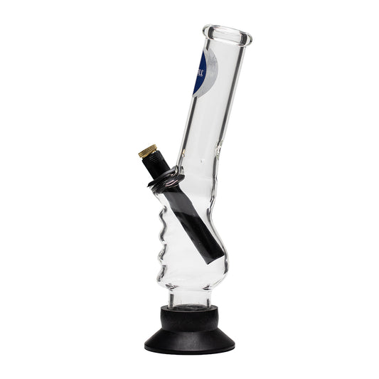 Cranky Pants Glass Bong by Waterfall