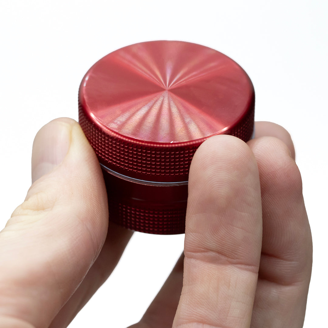The Void 2 Part Grinder 40mm Red
