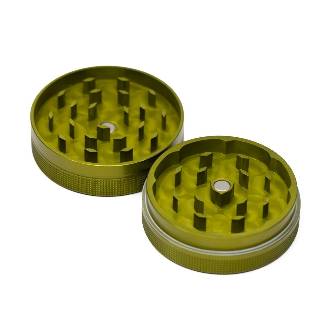 The Void 2 Part Grinder 56mm Lime Green