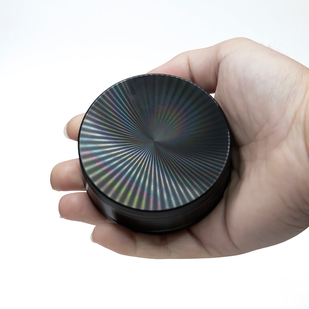 The Void 2 Part Grinder 75mm Black