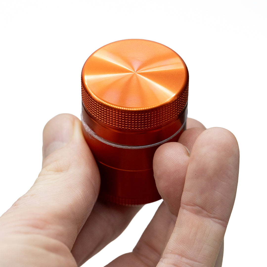 The Void 4 Part Grinder 35mm Orange (No Screen)