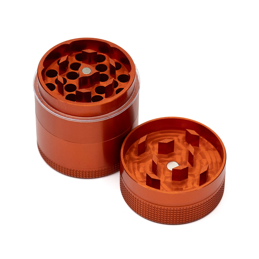 The Void 4 Part Grinder 35mm Orange (No Screen)