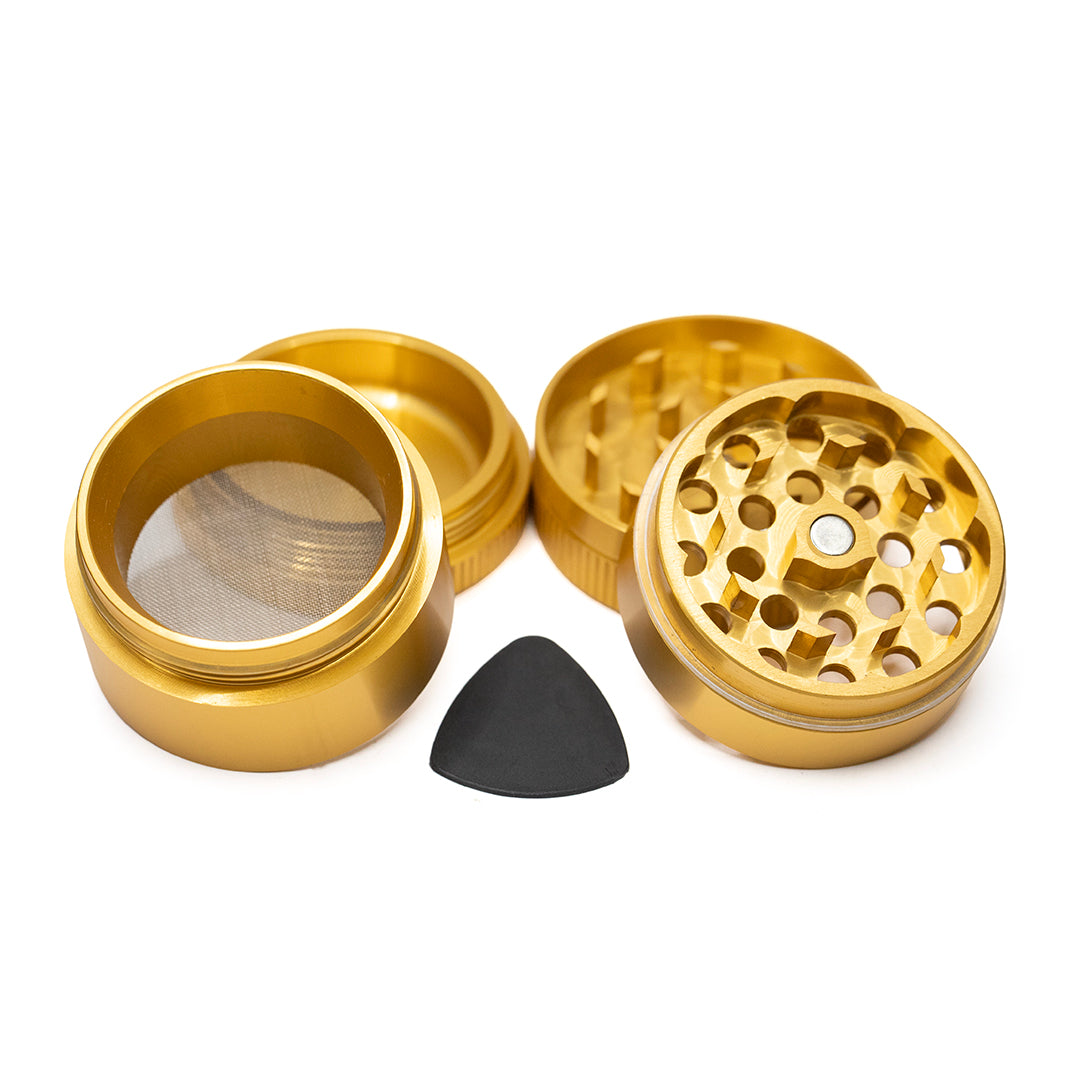 The Void 4 Part Grinder 50mm Gold