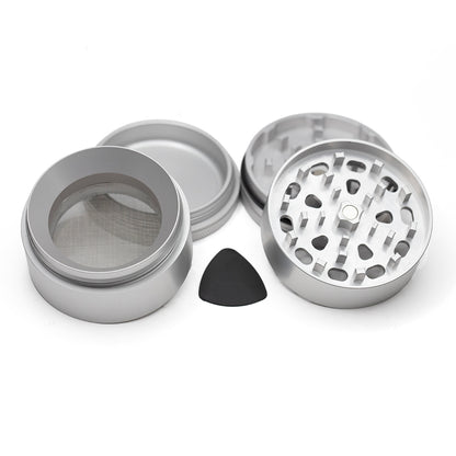 The Void 4 Part Grinder 63mm Silver