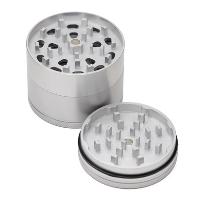 The Void 4 Part Grinder 63mm Silver