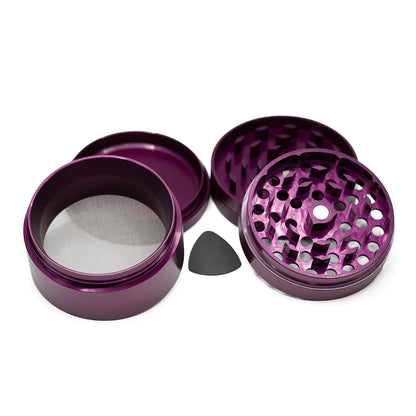 The Void 4 Part Grinder 75mm Purple