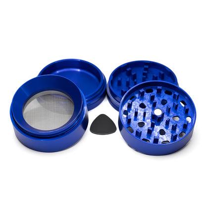 The Void 4 Part Grinder 75mm Blue