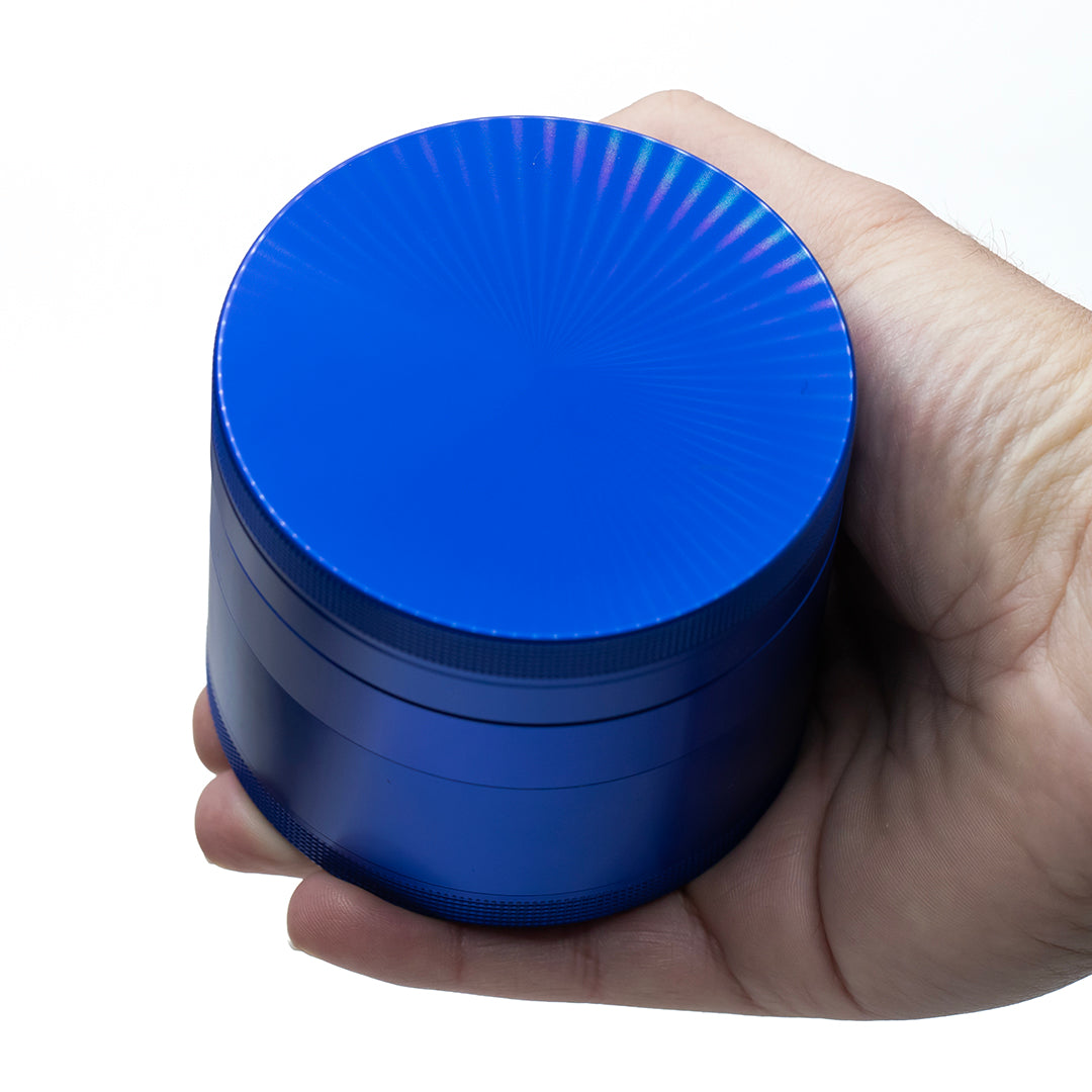 The Void 4 Part Grinder 80mm Blue