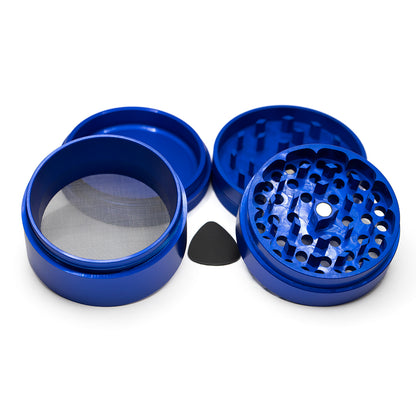 The Void 4 Part Grinder 80mm Blue