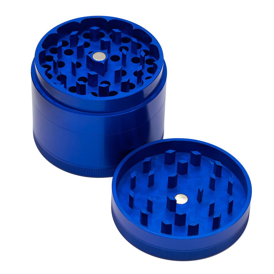 The Void 4 Part Grinder 80mm Blue