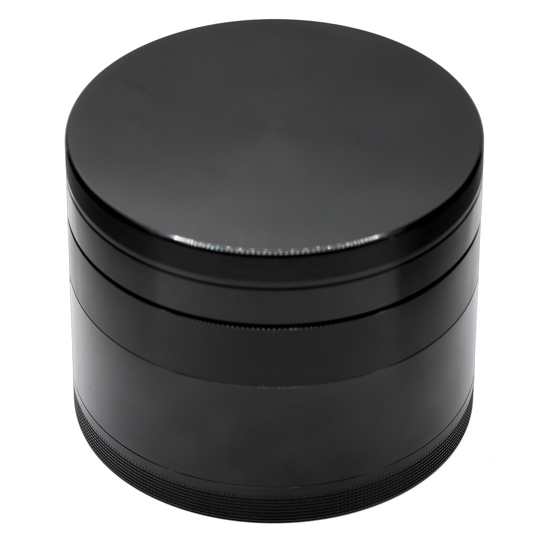 The Void 4 Part Grinder 100mm Black (The Biggest Boy)