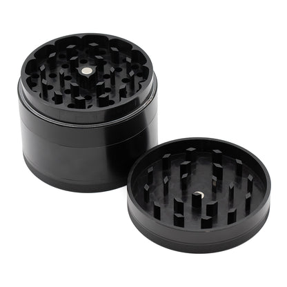 The Void 4 Part Grinder 100mm Black (The Biggest Boy)