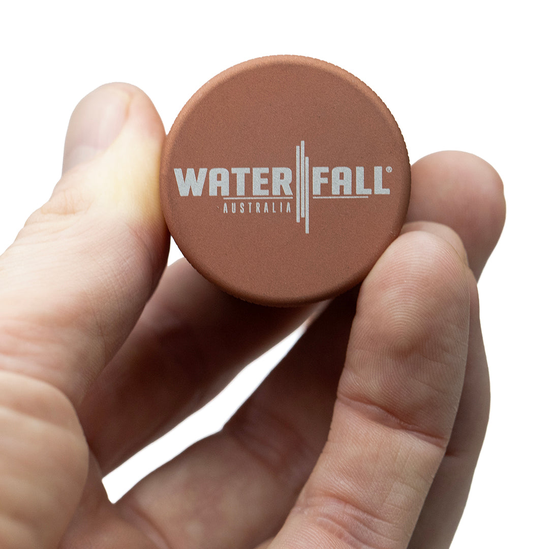 Waterfall 4 Part Grinder 33mm Tri Orange