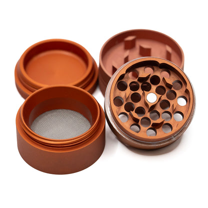 Waterfall 4 Part Grinder 33mm Tri Orange