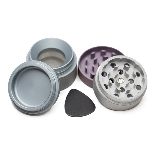 Waterfall 4 Part Grinder 43mm Tri Grey