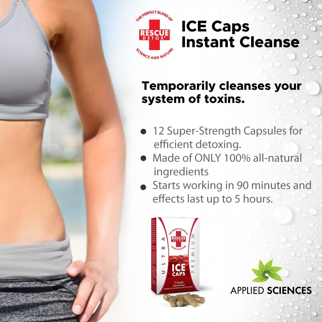 Rescue Detox ICE Capsules The Bong Shop