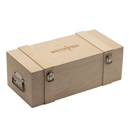 Titan Series Honeycomb Ice Glass Bong (Deluxe Wooden Box Edition)