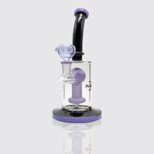 The Lunar Glass Bong - Pastel Purple Planet X