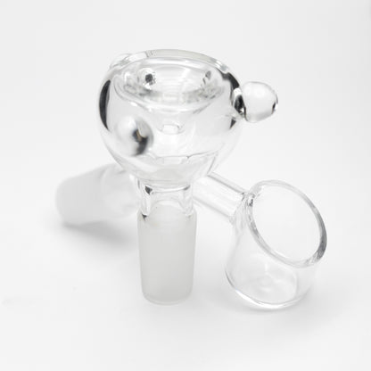 Waterfall Decimator Highbrid Series Glass Bong With Ash Catcher - Black Waterfall