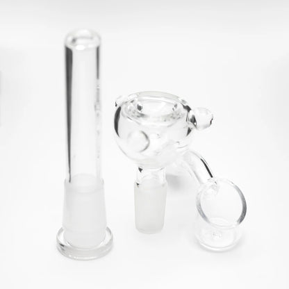 Waterfall Night Klub Medium Highbrid Series Glass Bong - Camo