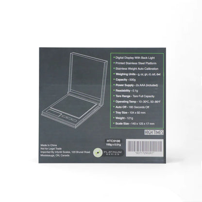 High Times - Licensed CD Digital Pocket Scale Infyniti Scales