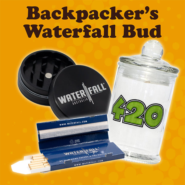 Backpacker's Waterfall Bud Bundle The Bong Shop