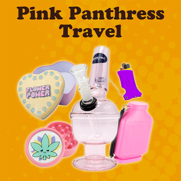 Pink Panthress Travel Bundle The Bong Shop