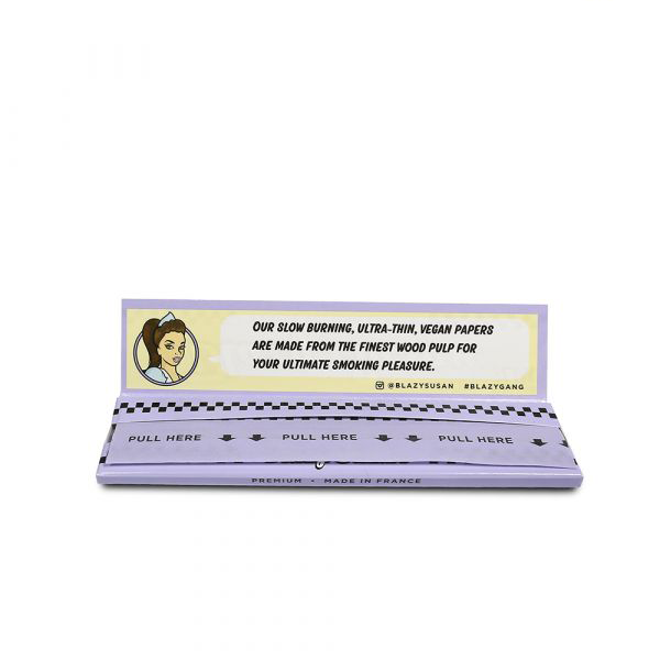 Blazy Susan King Size Purple Rolling Papers Blazy Susan