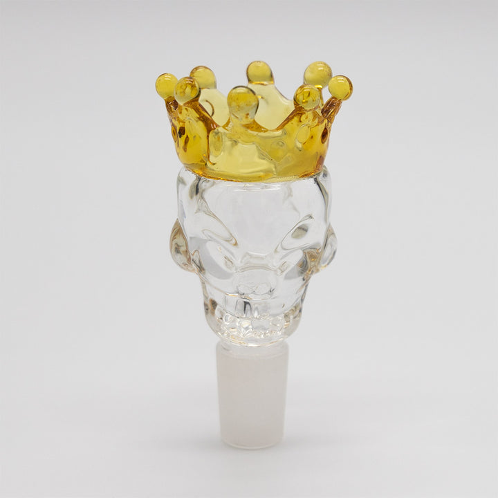 Crowned Skull Glass Cone The Bong Shop
