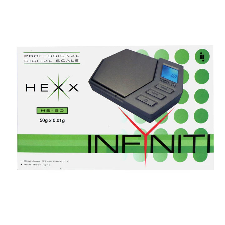 Hexx Digital Pocket Scale Infyniti Scales